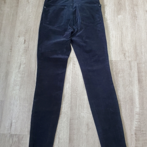 Anthropologie Pilcro and the letterpress Navy Blue Corduroy High-Rise Pants 27 - Picture 11 of 16